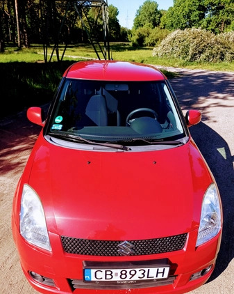 Suzuki Swift cena 13900 przebieg: 199982, rok produkcji 2007 z Bydgoszcz małe 154